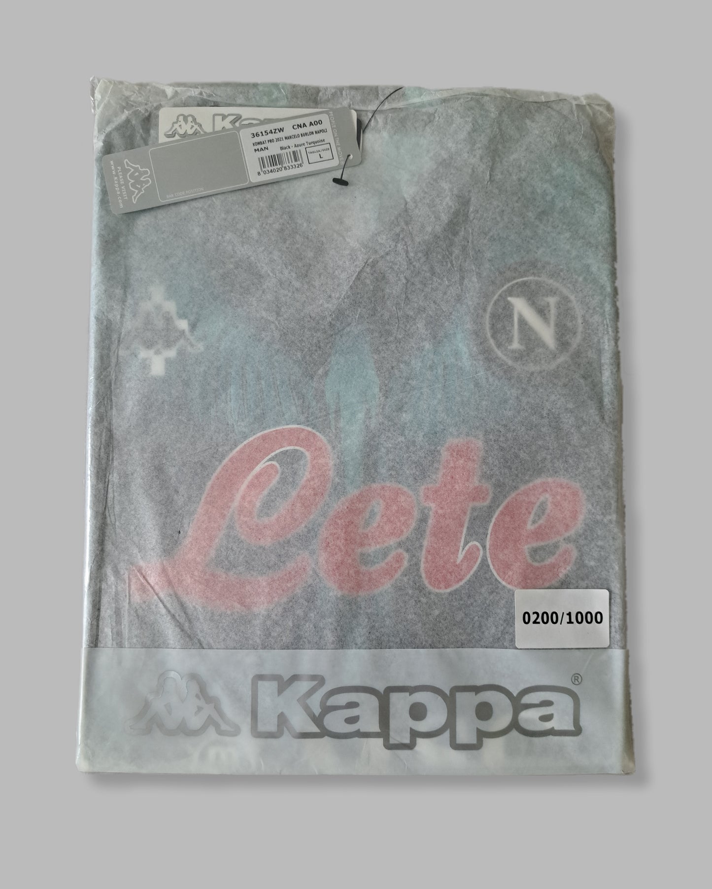 SSC Napoli 2020-21 Special Shirt '' Player Issue BNWT''