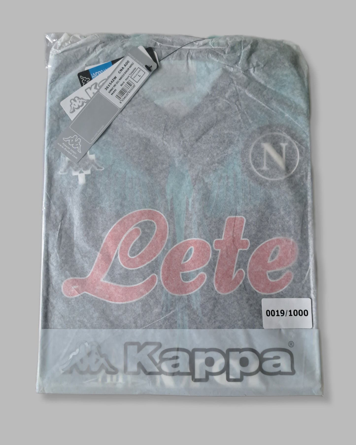SSC Napoli 2020-21 Special Shirt '' Player Issue BNWT''
