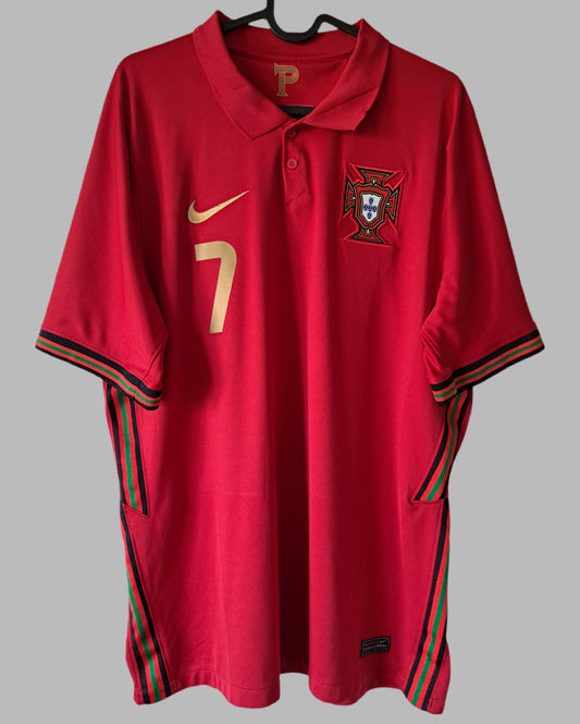 Portugal 2020-21 Home Shirt (Ronaldo #7)