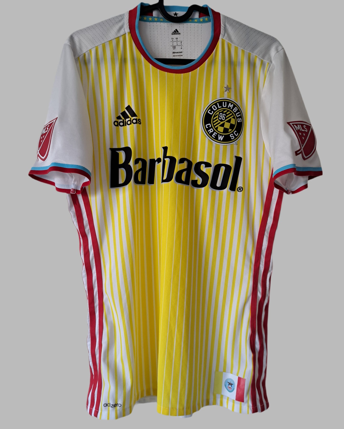 Columbus Crew 2016-17 Away Shirt ''Player Issue''